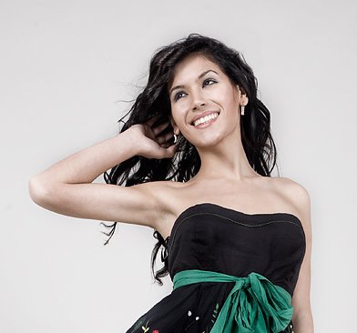 Female model photo shoot of Atena Comanescu