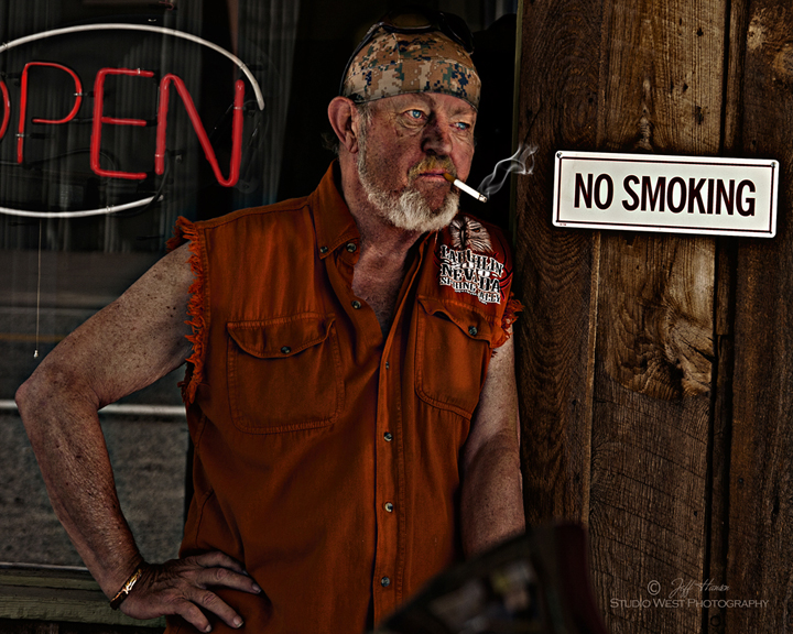 Male model photo shoot of Jeff Hansen Photography in Skull Valley, AZ
