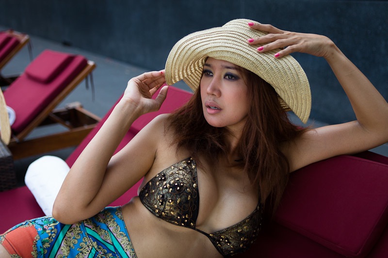 Male and Female model photo shoot of Marco Ryan Photography and Kanchalee Klammanee in Sukhothai Hotel, Bangkok, Thailand