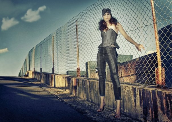Female model photo shoot of Majda MUA in Brisbane