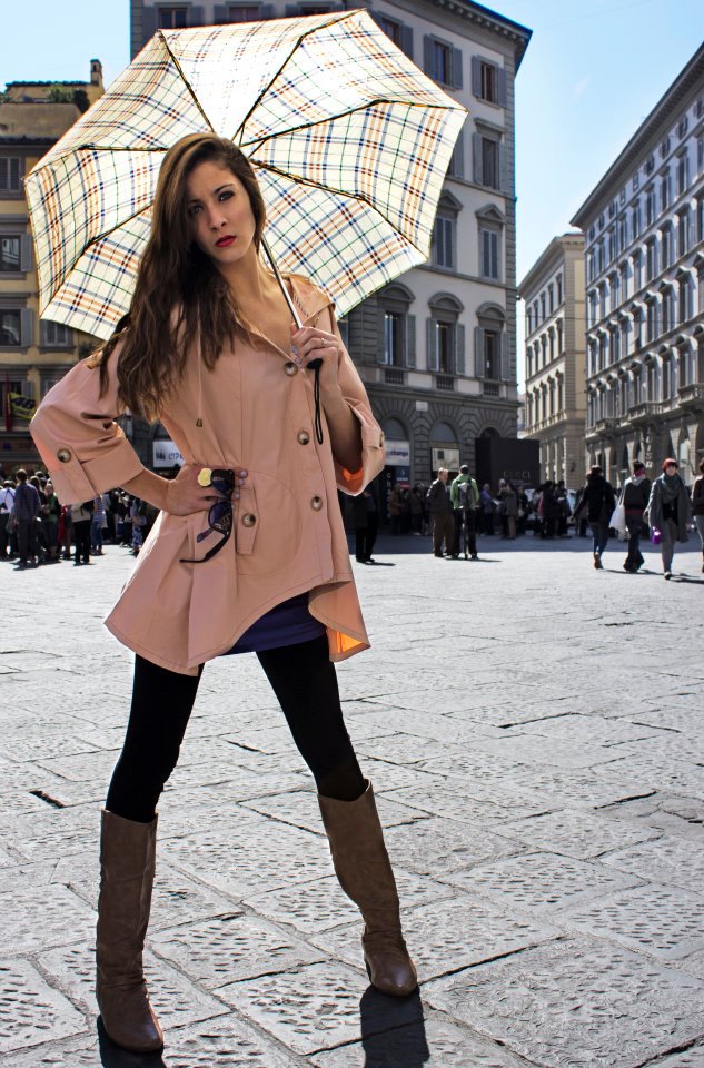 Female model photo shoot of Stephanie Ann K in Florence, Italy