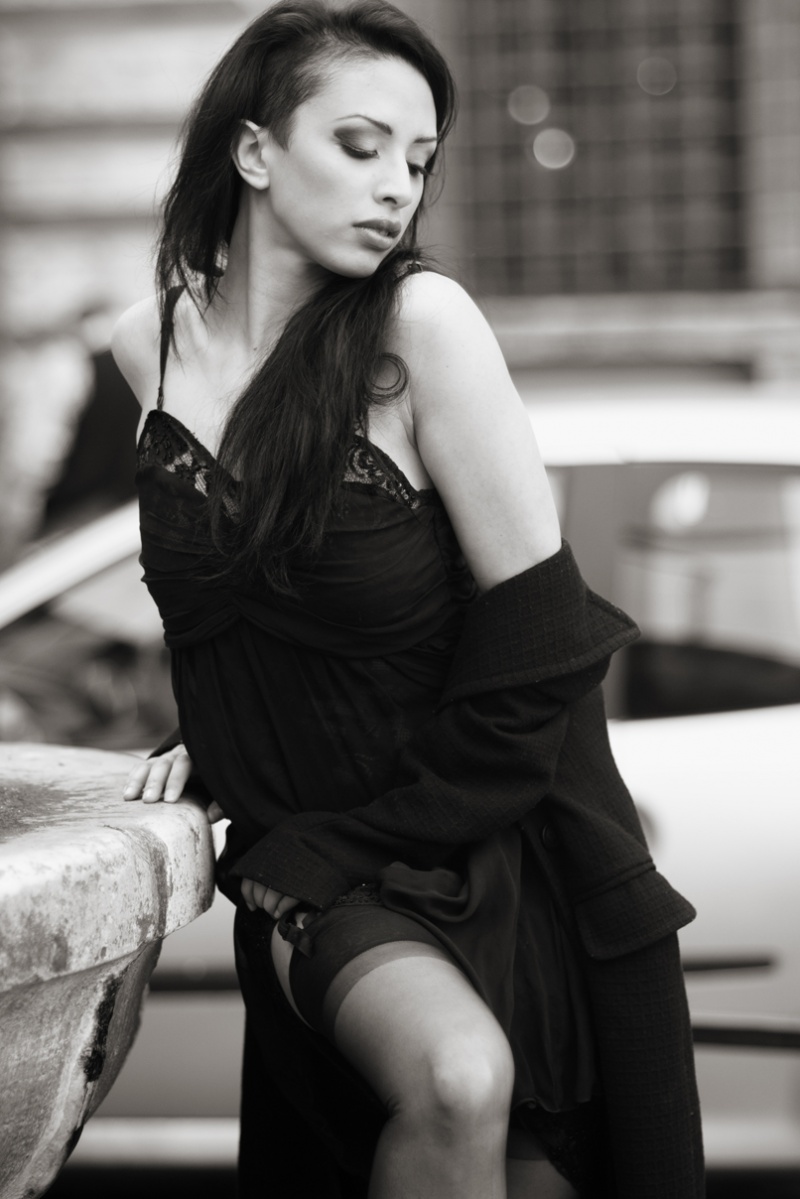 Female model photo shoot of Arini by Charles Dumas