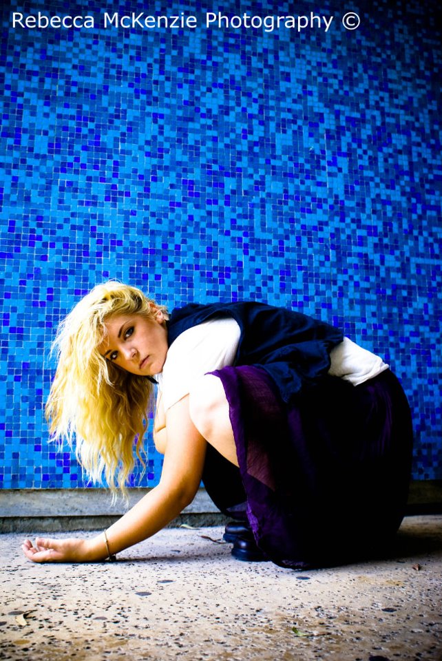 Female model photo shoot of Rebecca McKenzie  in Cypress College