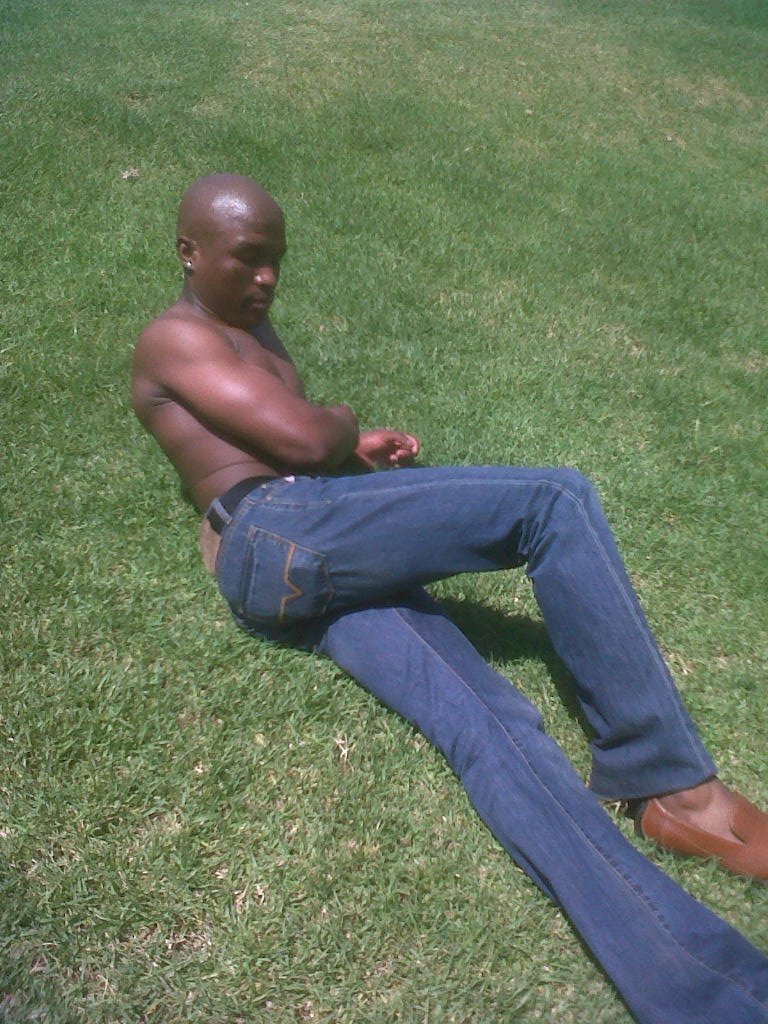 Male model photo shoot of Tshepo Leope in Lost City