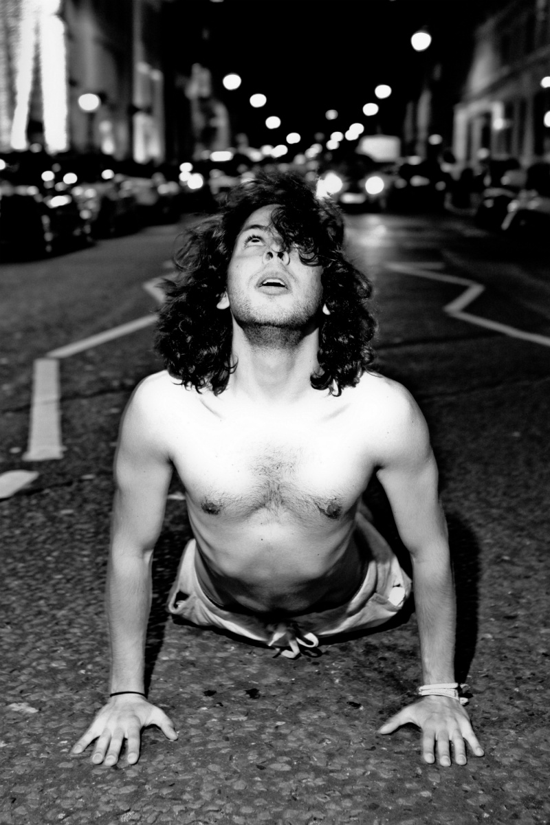 Male model photo shoot of Burn Acid in London