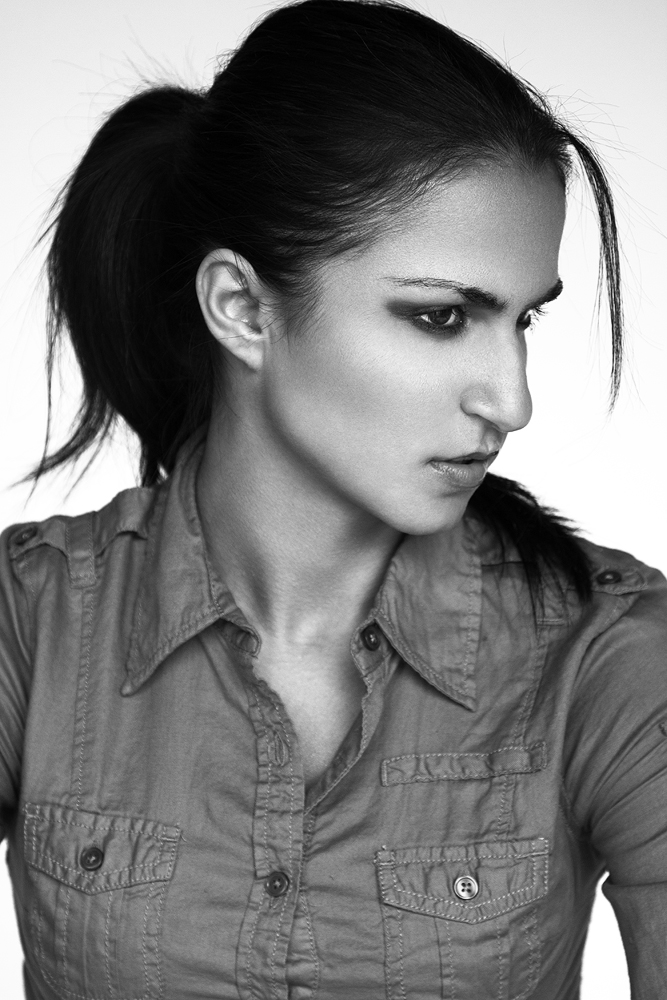 Female model photo shoot of Mihaela Lacramioara by djstudios in Los Angeles, CA