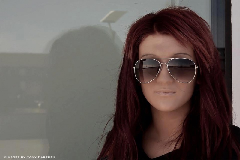 Female model photo shoot of Shorni Moxon in marina in hull