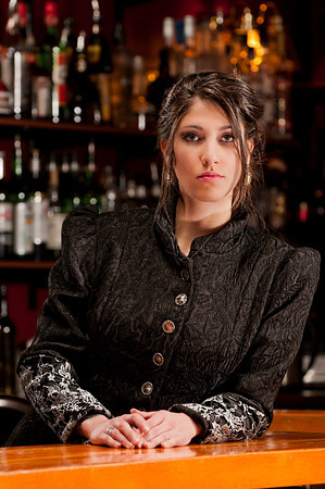 Female model photo shoot of Megan Munoz in Sapphire Hotel Bar