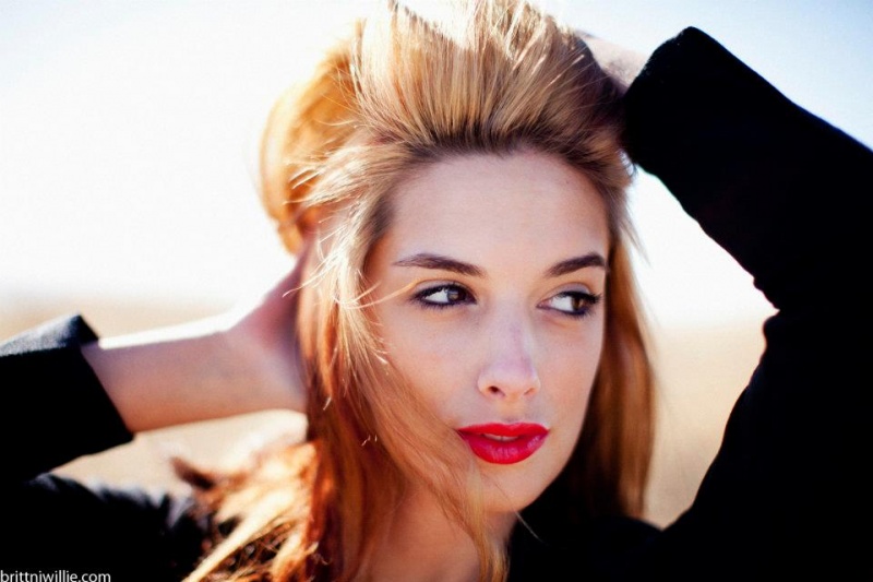 Female model photo shoot of Brittni Willie  in Saltair, Utah