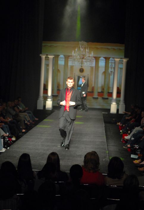 Male model photo shoot of Phil J Thompson in Twin City Bridal Runway Show