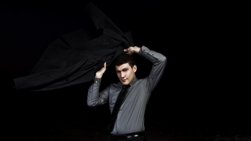 Male model photo shoot of Dimitry Naumenko