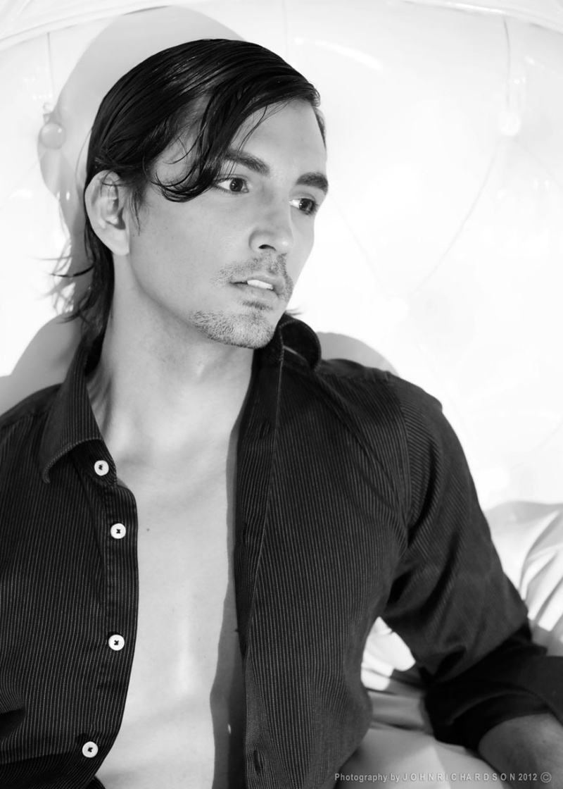 Male model photo shoot of john richardson photo in Miami Florida