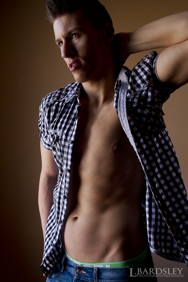 Male model photo shoot of James Camm