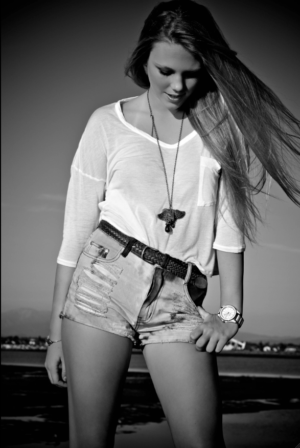 Female model photo shoot of Alexandra Dreyfus in Huntington Beach, Ca