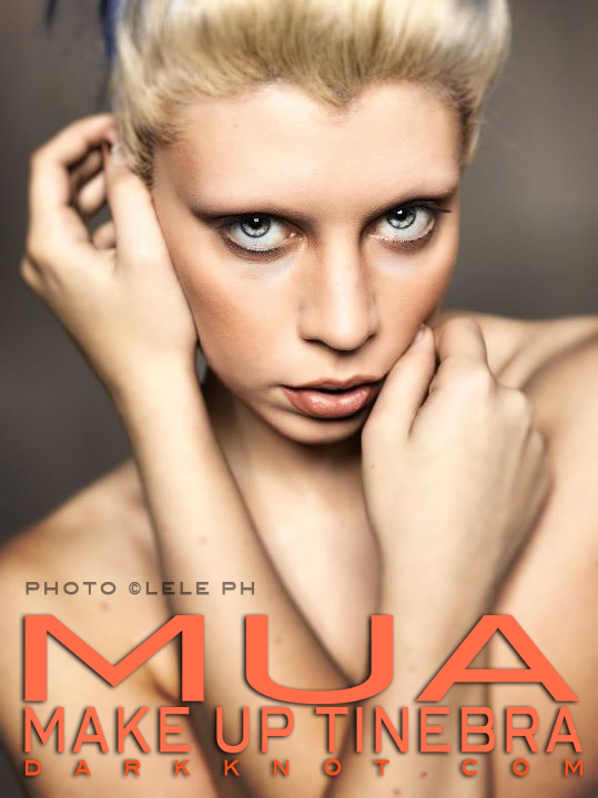 Female model photo shoot of MUA TINEBRA and La Rana Arrogante in Florence