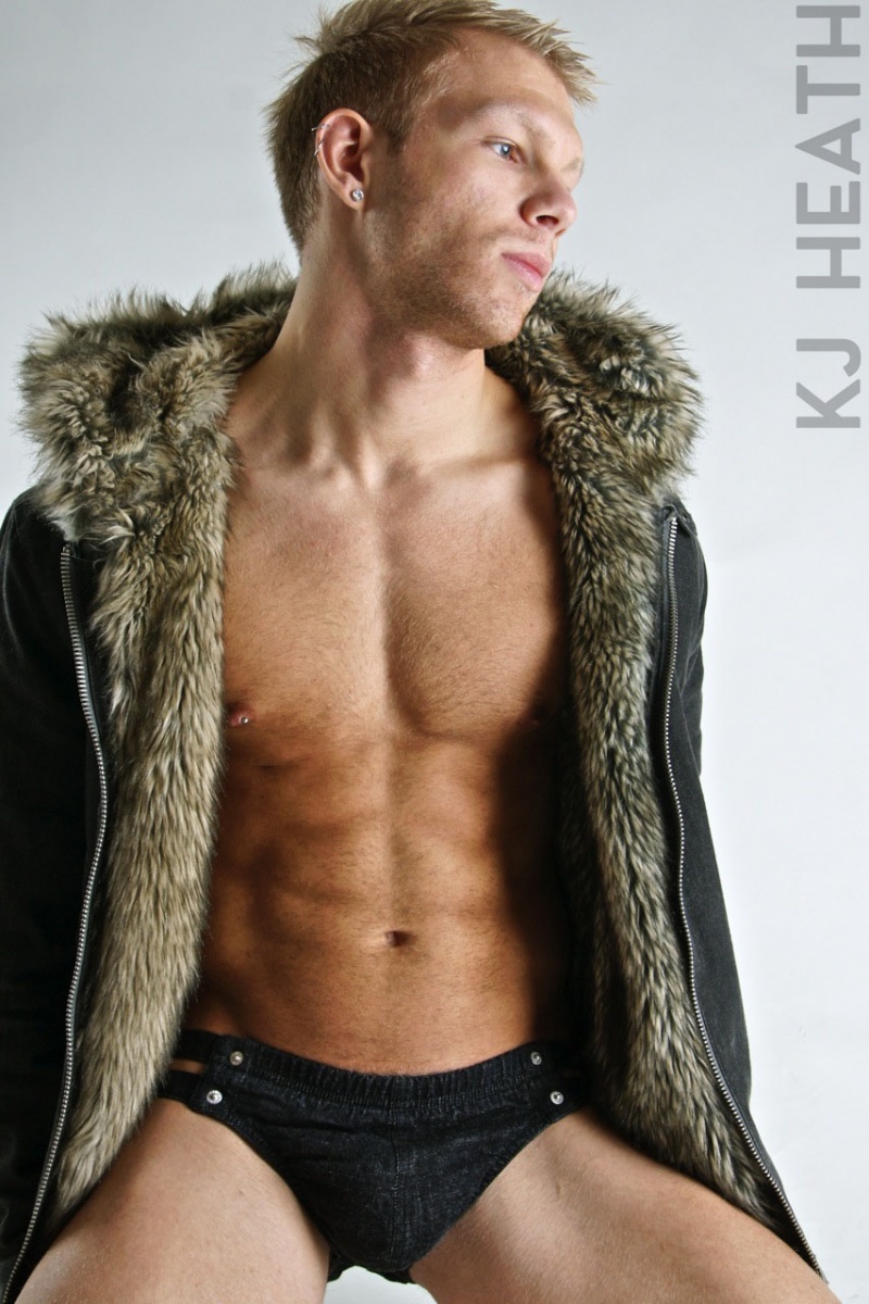 Male model photo shoot of Kyle Heath in Bello Men Studio, Chicago