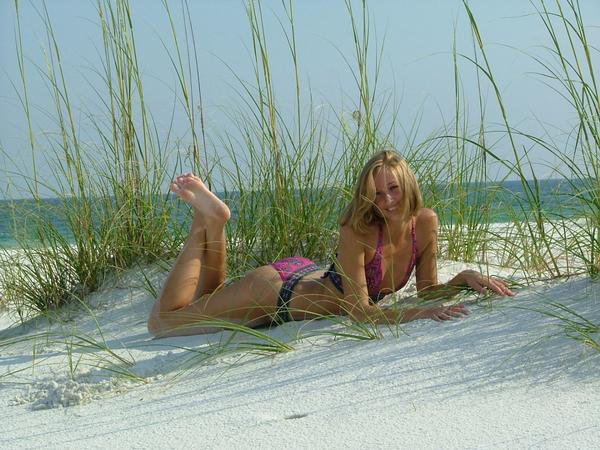 Female model photo shoot of Jena R in Navarre Beach, FL