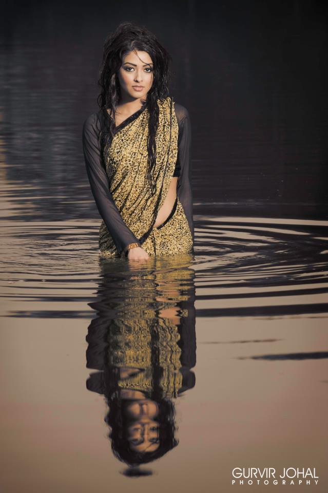 Female model photo shoot of Fahmina by Gurvir Johal