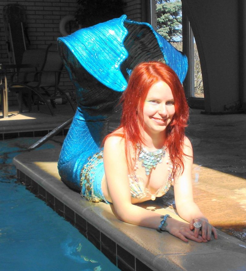 Female model photo shoot of Mermaid Luna