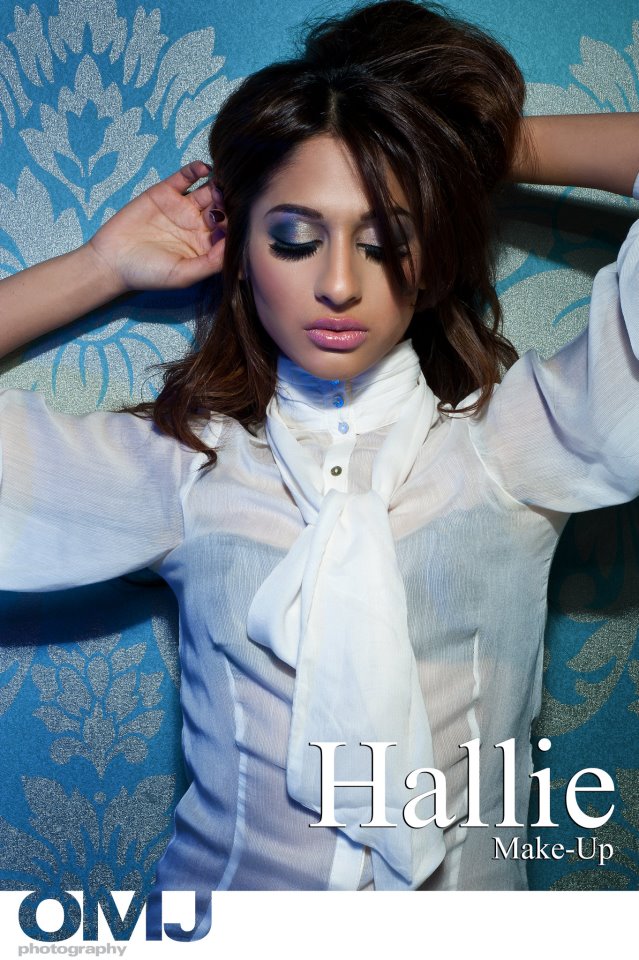 Female model photo shoot of HALLIE HAIR MUA STYLIST in london