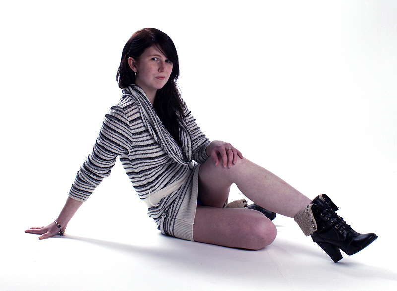 Female model photo shoot of LML x  in studio imagery