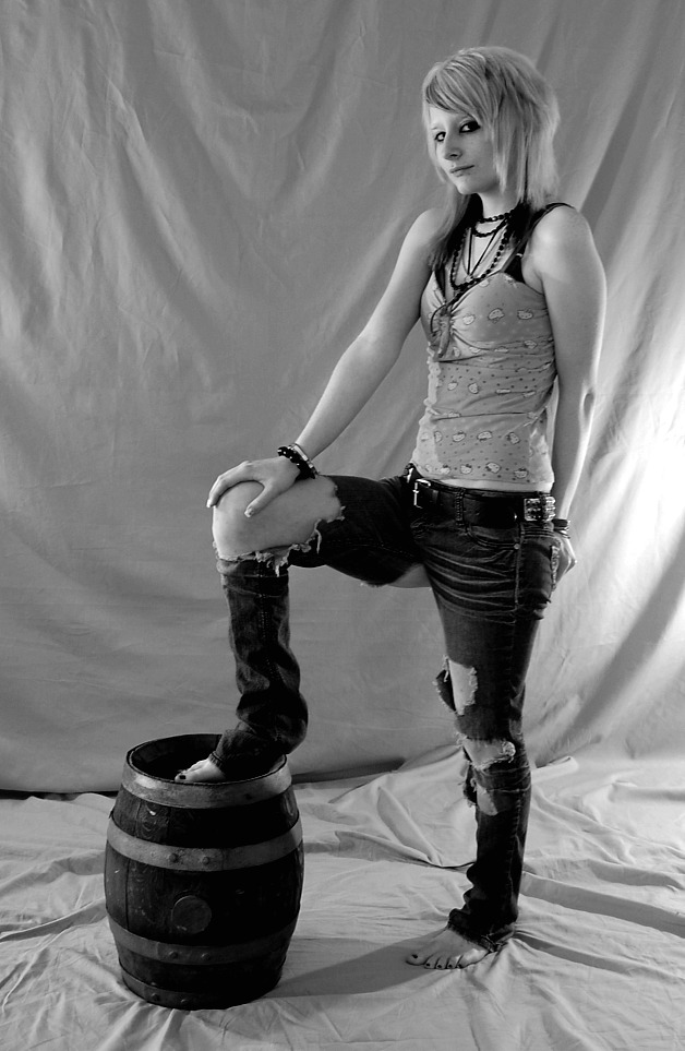 Female model photo shoot of Maiden Marceline by BW Photo