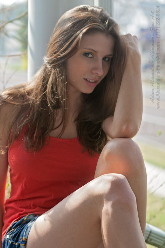 Female model photo shoot of Christine Hull in hershey