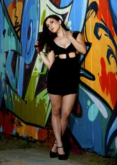Female model photo shoot of Silvia Machetera by Pars Lucis Photography in Melrose Ave Hollywood CA