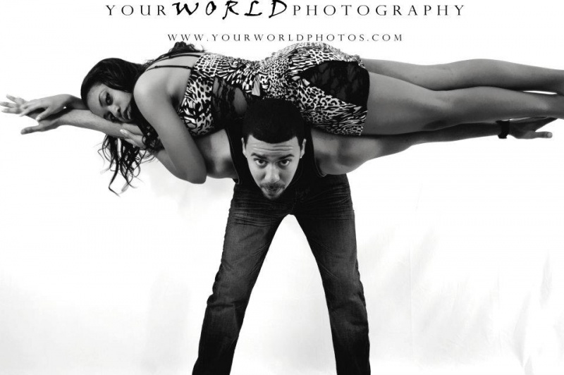Male and Female model photo shoot of Mohammed K and Candace Classii by Your World Photography in riverside