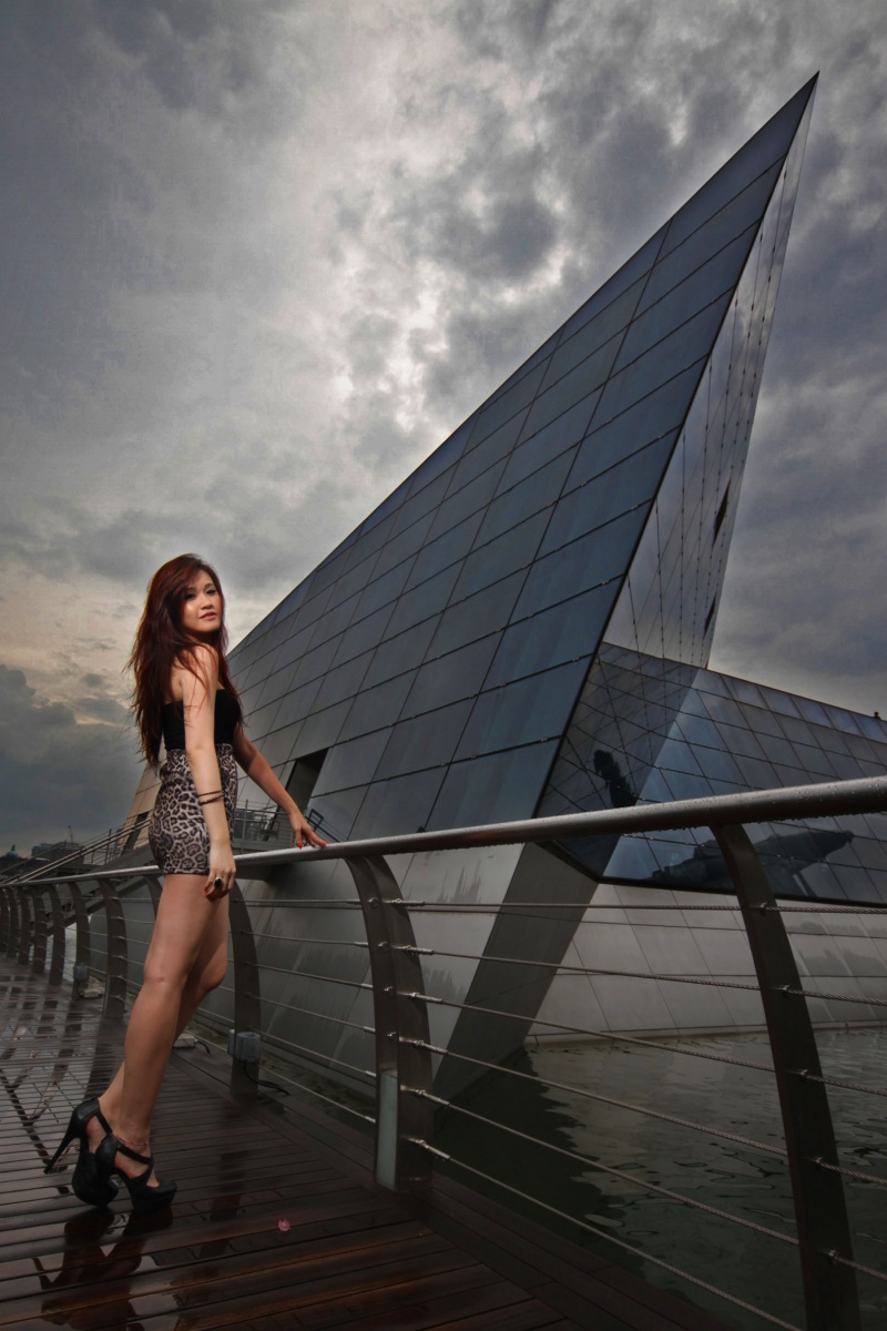Female model photo shoot of Nicole Ng