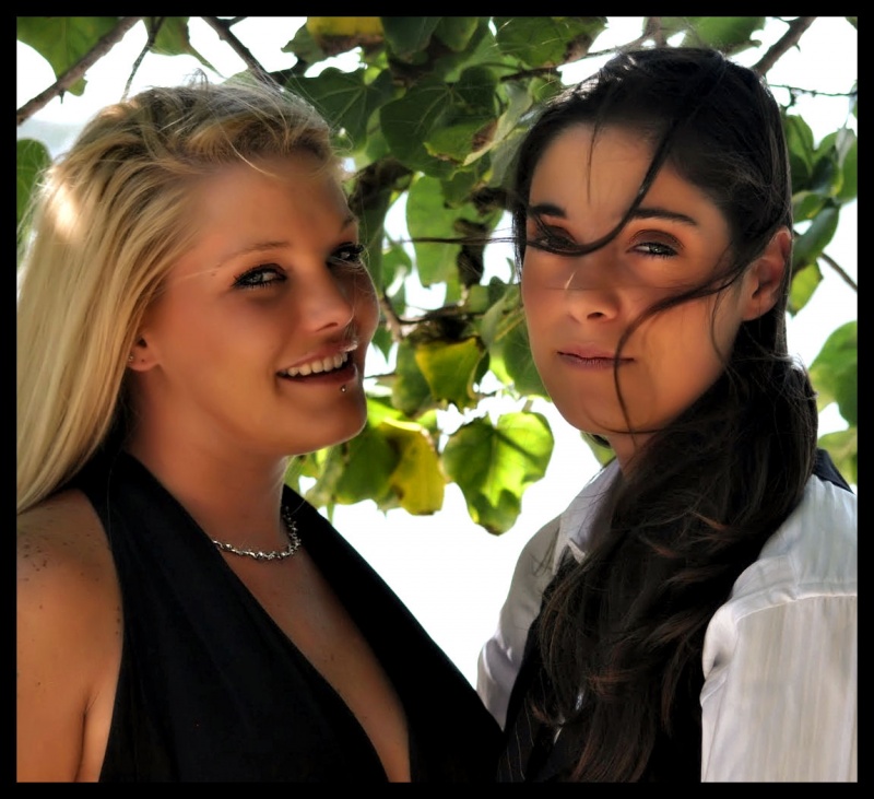 Female model photo shoot of Gabrielle G and Sati