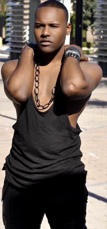 Male model photo shoot of Zackice Richards in Los Angeles, California