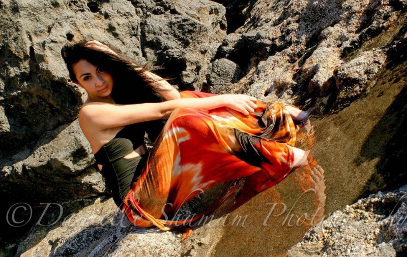 Female model photo shoot of deedee milan paiz in malibu CA