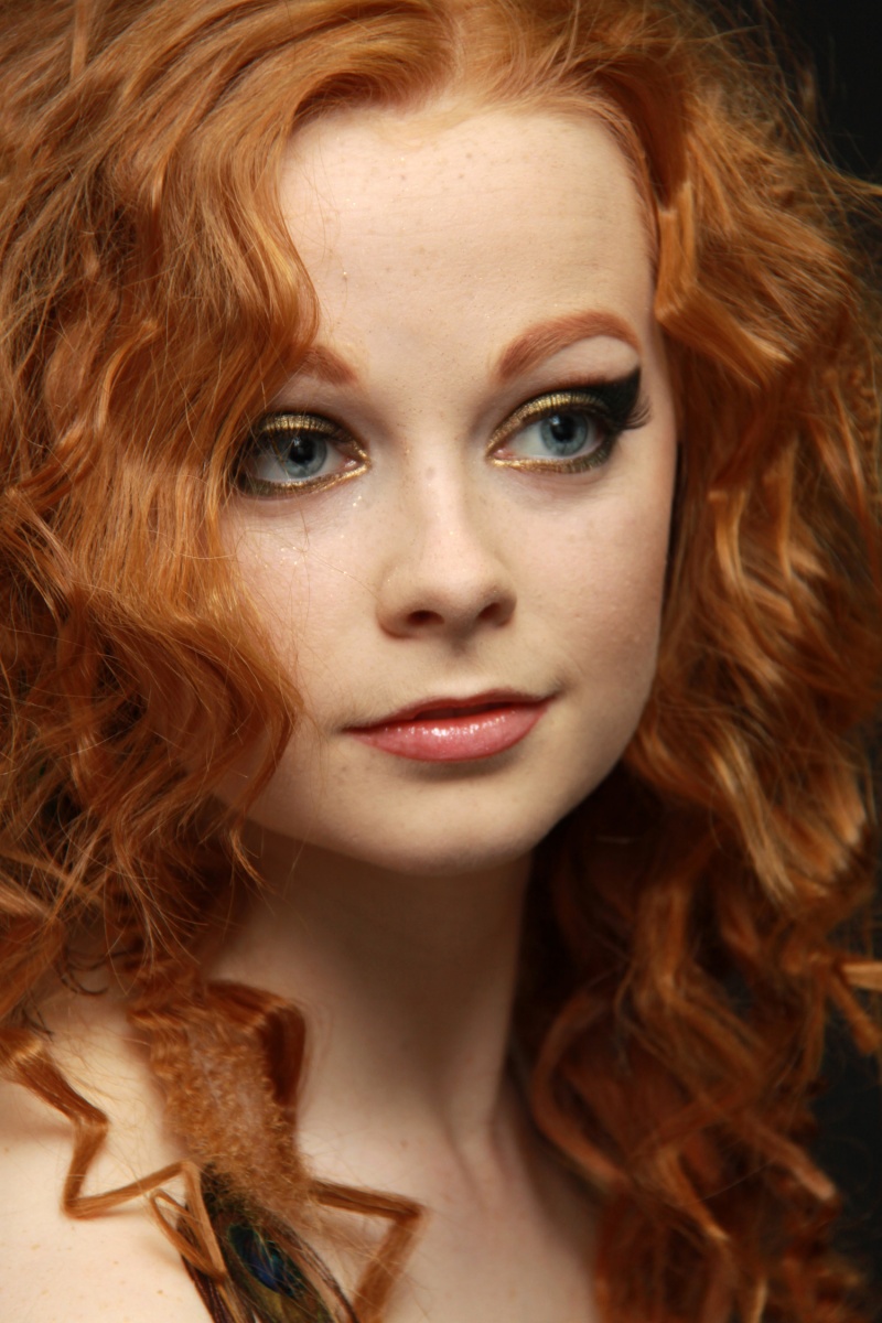 Female model photo shoot of Jade Collins Makeup