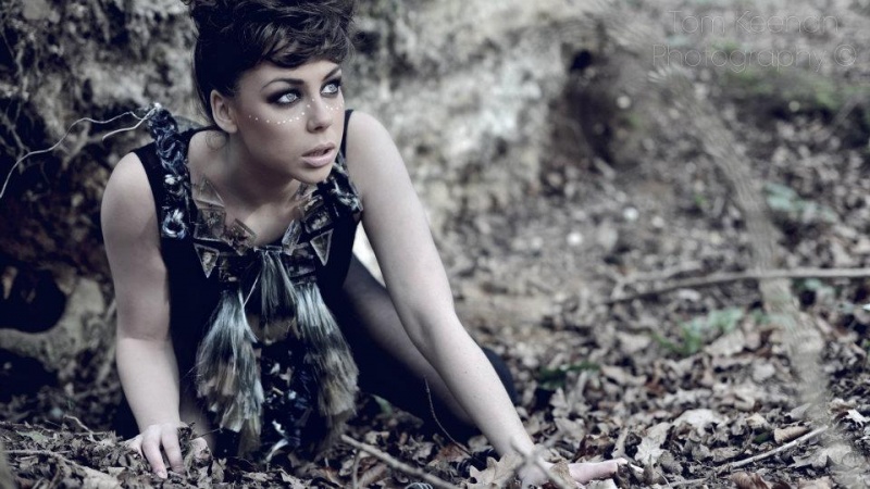 Female model photo shoot of Gemma Morpurgo in FOREST
