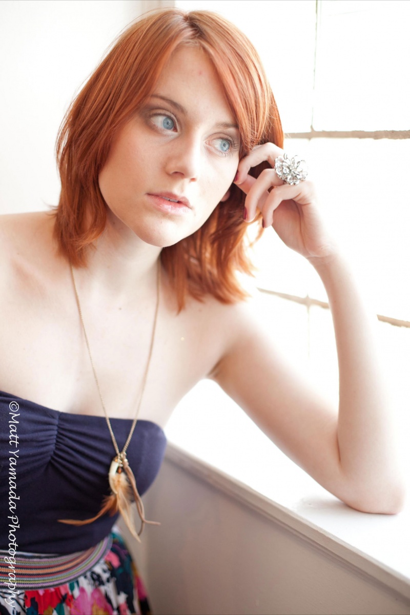 Female model photo shoot of Sarah Nivri by Matt Yamada