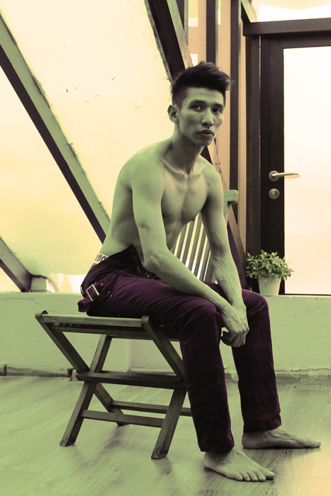 Male model photo shoot of DarrenXL in Geylang Singapore