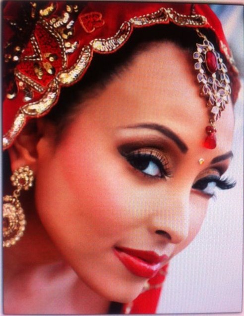Female model photo shoot of Shetal P, makeup by ROSHNI HAIR AND MAKEUP