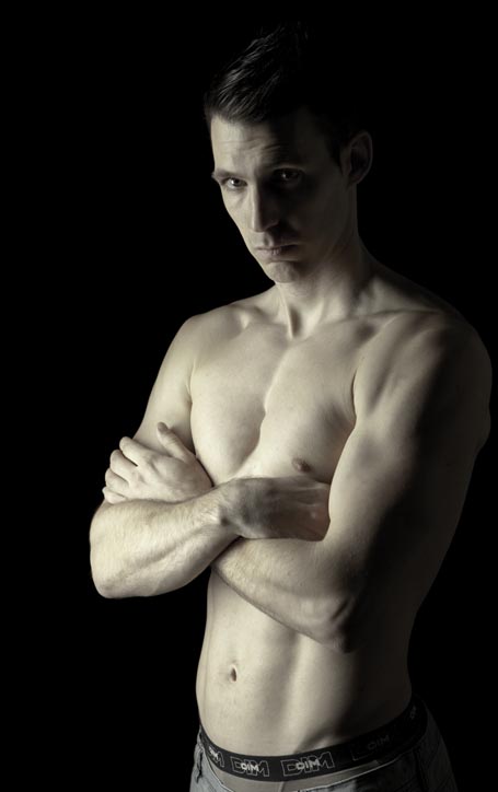 Male model photo shoot of Parabolica Images in Studio