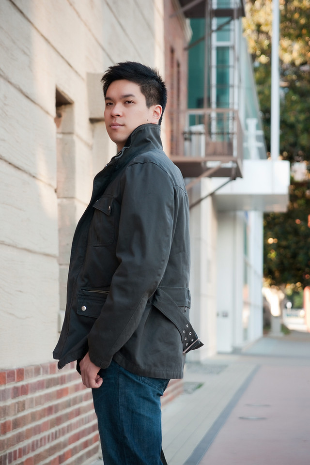 Male model photo shoot of Ryan Ng  LSK in Little Tokyo- LA, CA