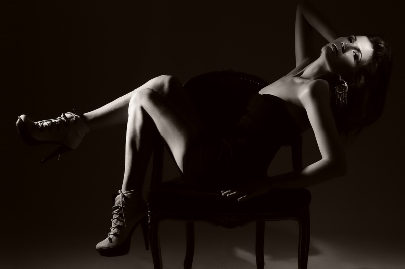 Female model photo shoot of Alexandra Stancu in London, UK