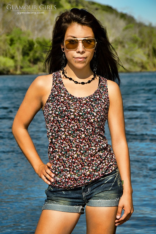 Female model photo shoot of ChristinaTRomero in Lady Bird Lake