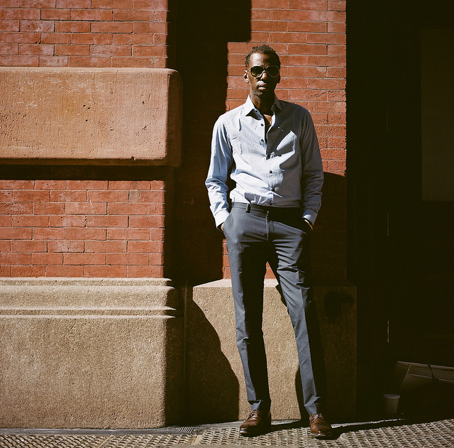Male model photo shoot of William Hoiles in SoHo, New York