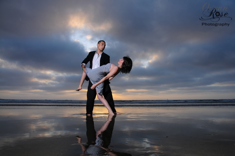 Male and Female model photo shoot of Ocean Rose Photography and Christina Correa in San Diego, CA