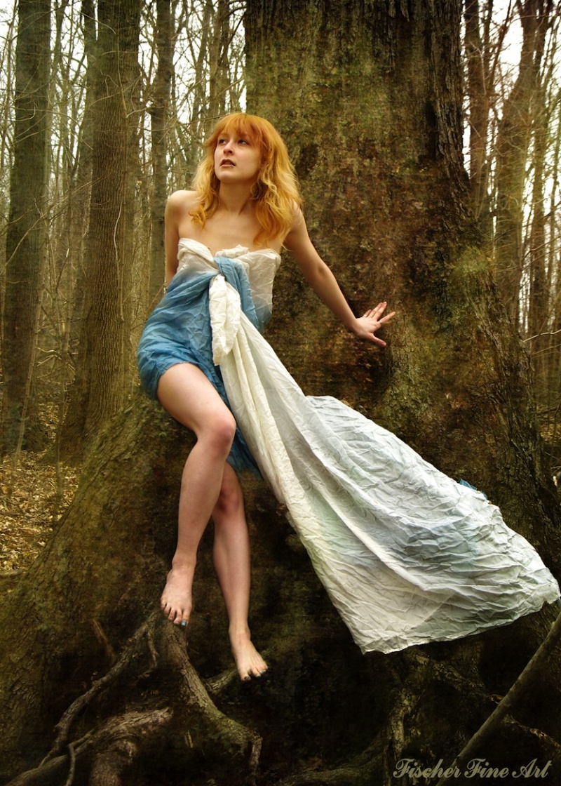 Female model photo shoot of BellatrixB by FischerFineArt