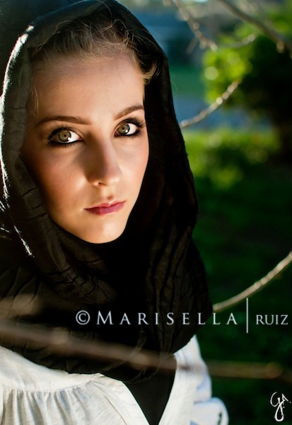 Female model photo shoot of M Ruiz, makeup by Gabriella Albano