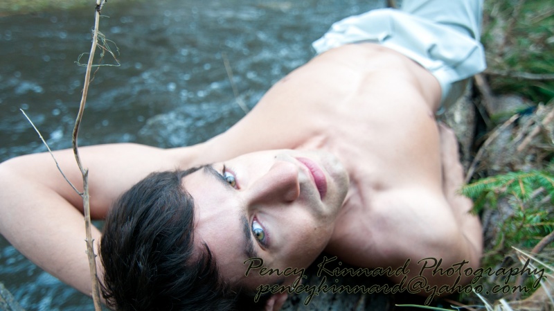 Male model photo shoot of SubtleHustle by Pency K in Jemez Falls, New Mexico