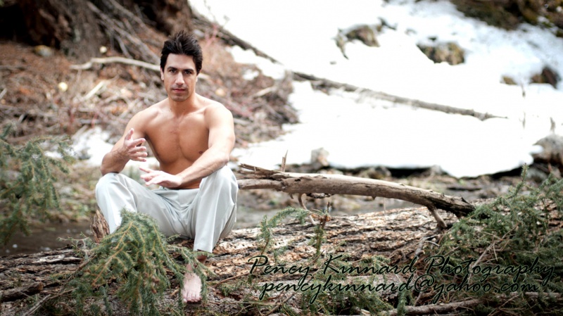 Male model photo shoot of SubtleHustle by Pency K in Jemez Falls, New Mexico
