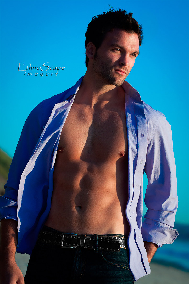Male model photo shoot of Ben Penne by EthnoScape Imagery in Swami's , CA