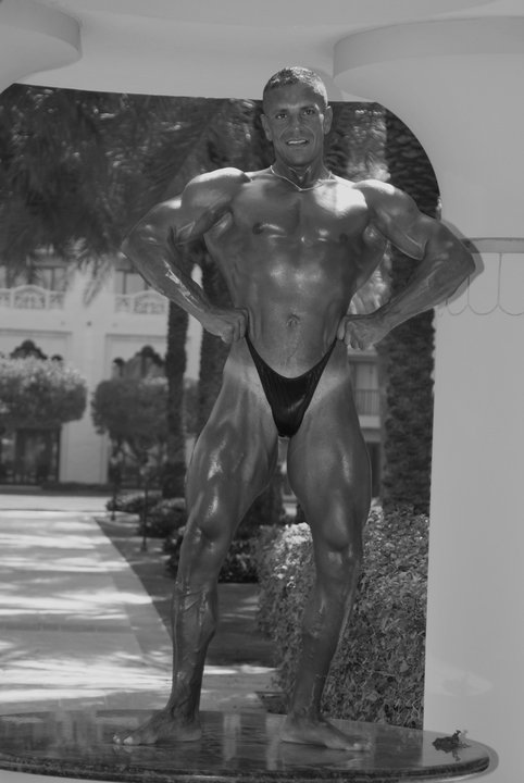Male model photo shoot of Fitness bodybuilder